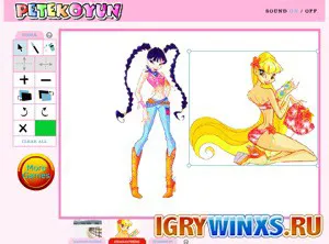 Online játékok Winx tündérek iskolában a lányok