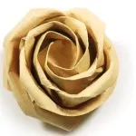 Origami papír Rose