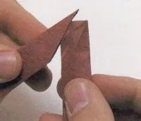 Origami öt egymást metsző tetraéder