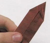 Origami öt egymást metsző tetraéder