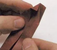 Origami öt egymást metsző tetraéder