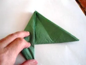 Origami az asztalra a szalvéták létre egy ünnepi hangulatot