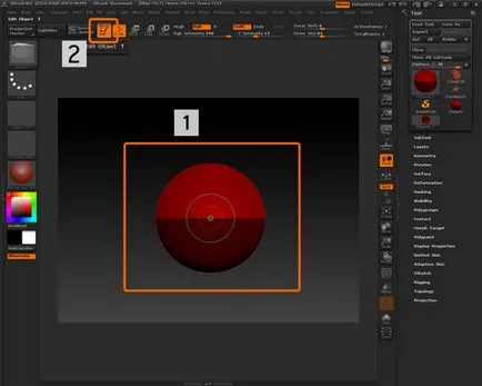 Elemente de bază zspheres în ZBrush 4, soohar - lecții despre Photoshop grafica 3D și fotografii