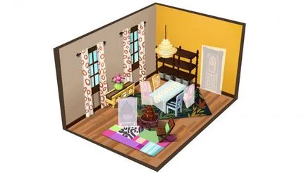 De la ideea de a crea tehnologia de creare de apartamente în sims 4