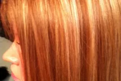 Árnyalatú színek fotó haj paletta