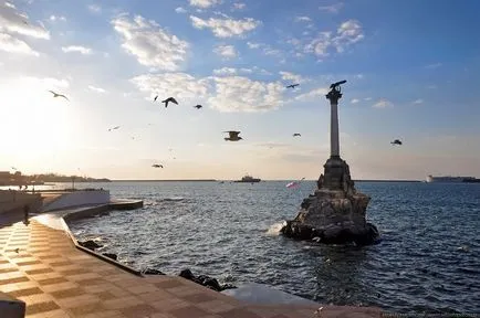 Emlékműve Elsüllyesztett Hajók, Sevastopol