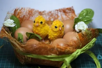 Easter csirkék (polimer agyag)