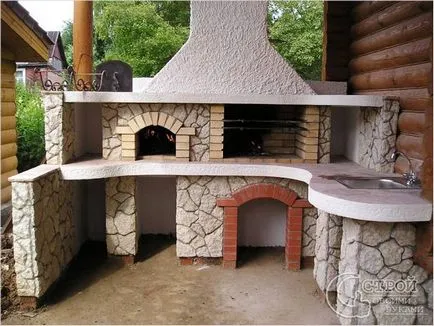 cuptor BBQ cu propriile sale mâini - construi gratar cuptor (foto)