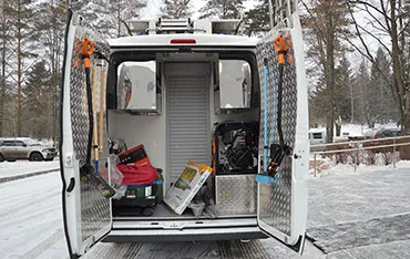 Mobil tűzoltó technikai laboratórium - termékek