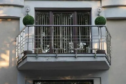 Balustrade pentru balcoane tipuri de balustrade pentru balcoane, cum să facă propriile mâini, fotografii