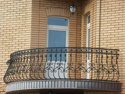 Balustrade pentru balcoane tipuri de balustrade pentru balcoane, cum să facă propriile mâini, fotografii