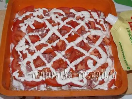 Pizza din cuptor de pâine