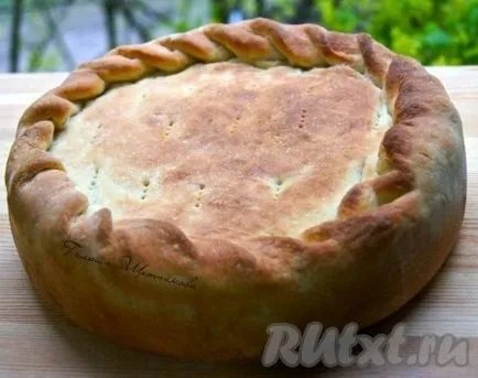 Pie szalonnával és burgonyával - recept fotókkal