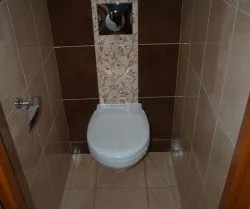 Плочки в тоалетната, как да го поправи тоалетни плочки, фото дизайн