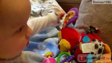 Playgro puha játék - kutya medál kések - „Mennyi nem törlődik, és minden pontosan
