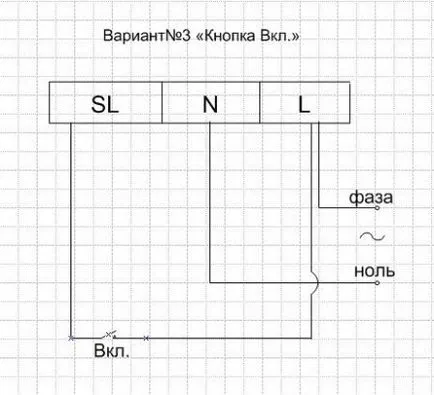 Fan връзка - електрозахранване в къщата