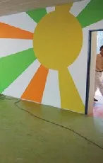 Festés, festés a iskola falain
