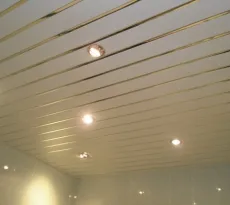 Окачен таван в банята с ръцете си (със снимки и видео)