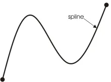 Conversia spline la polilinii