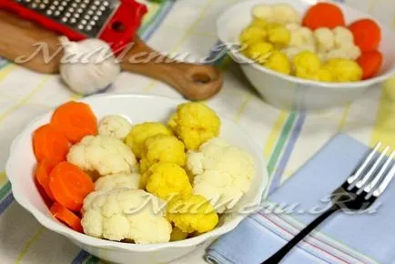 Előállítása karfiol egy gőzölő recept