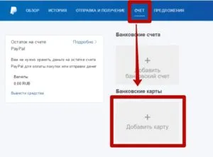 Свързването карта, за да PayPal в Канада алгоритъм на действия