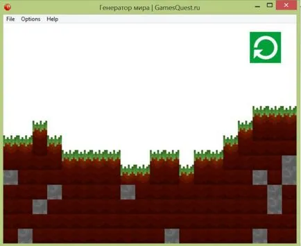 Пример за световната генератор 2D игри