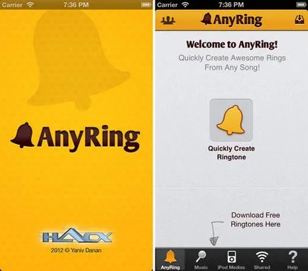 App pentru a crea tonuri de apel anyring a fost liber - știri lumii de mere