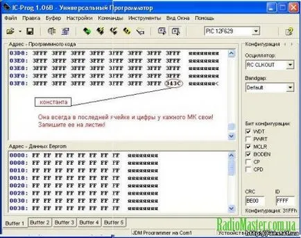 Pic firmware - site-ul pentru amatori incepator de radio