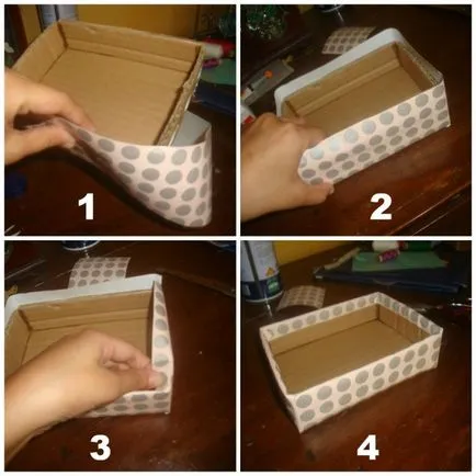 А просто кутия от картон, книга или кутия с ръцете си - най-желаната домашно