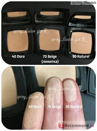 Pudră compactă chanel Poudre Universelle compacte - «pulbere frumos, cu plusuri și minusuri