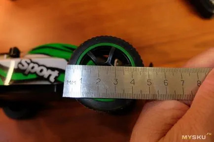 Modelul RC buggy într-o scară de la 1