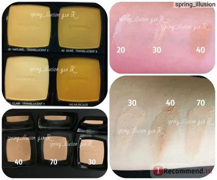 Pudră compactă chanel Poudre Universelle compacte - «pulbere frumos, cu plusuri și minusuri