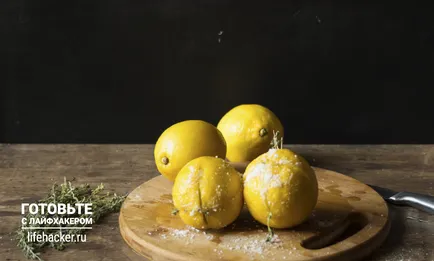 Receptek tartósított citrom