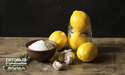 Receptek tartósított citrom