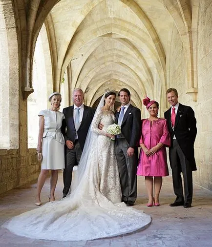 Ретроспективна сватба на принц Lyuksemburgskogo Feliksa и Kler Margarety lademaher, здравей! Русия