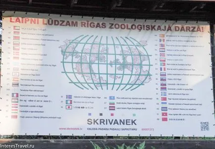 Riga Zoo szól neki, szól az utazási