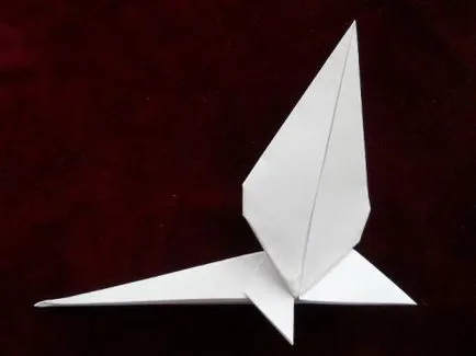 flori Origami - - Roza Kavasaki figurine confecționate din hârtie cu propriile mâini