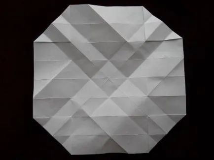 flori Origami - - Roza Kavasaki figurine confecționate din hârtie cu propriile mâini