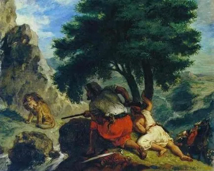 Romantismul din lumea artei Delacroix