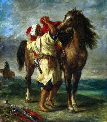 Romantismul din lumea artei Delacroix