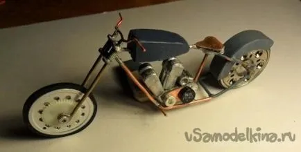 Self-made model de motocicletă