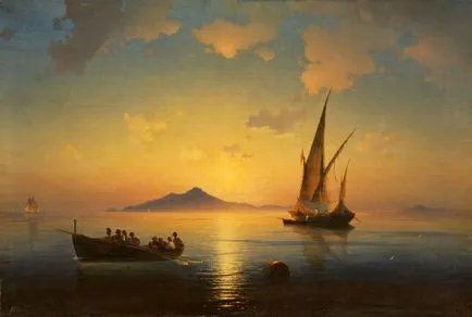 Cele mai cunoscute picturi de către Aivazovsky