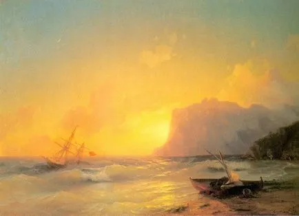 Cele mai cunoscute picturi de către Aivazovsky