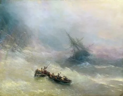 Cele mai cunoscute picturi de către Aivazovsky