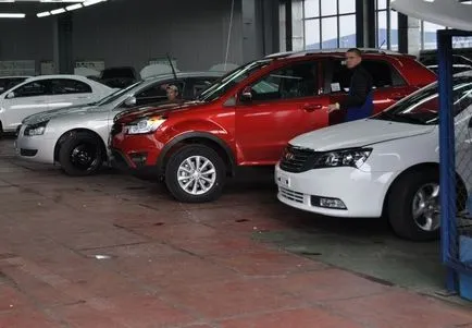 Összeszerelése Geely emgrand - szól a Geely