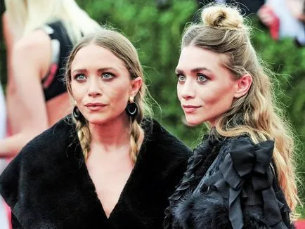 Secretul gemeni păr amețitor Mary-Kate Olsen si Eshli - doamna pentru Lady