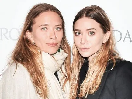 Secretul gemeni păr amețitor Mary-Kate Olsen si Eshli - doamna pentru Lady