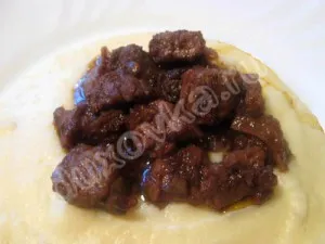 Kebab ház egy serpenyőben - a recept lépésről lépésre fotók