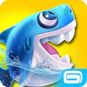 Shark dash - segít a cápa, hogy megszabaduljon a kacsa!