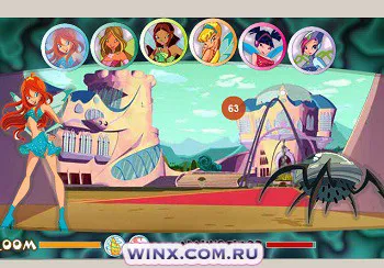 Scoala de zane jocuri fete Winx